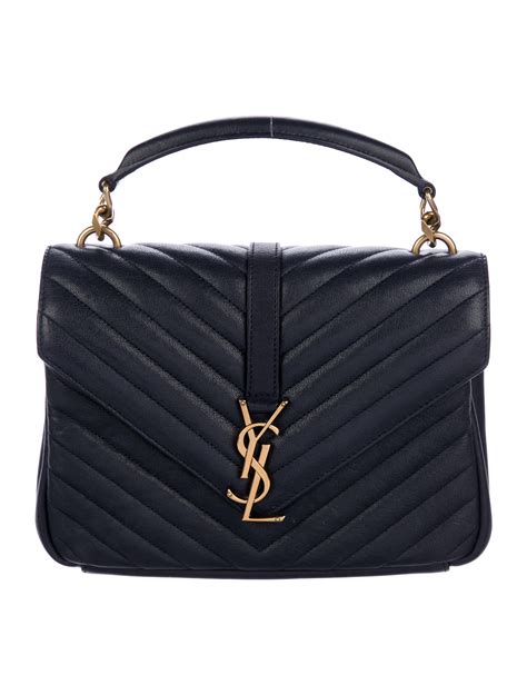 ysl college bag therealreal|buy ysl bags online.